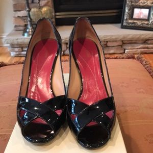 Kate Spade Gwennie Black/Patent Shoe